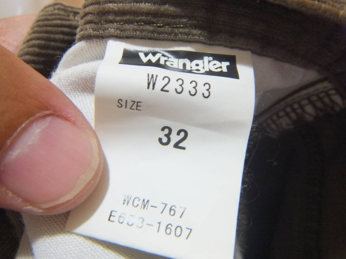 Wrangler ラングラ－ メンズ W32 コーデュロイパンツ ボトム ヴィンテージ ビンテージ メ13772_画像5