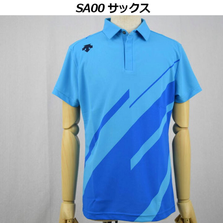 送料無料◆新品◆デサント ゴルフ ライジング プリント 半袖ポロシャツ◆(L)◆DGMPJA00OP-SA00◆DESCENTE GOLF_画像3