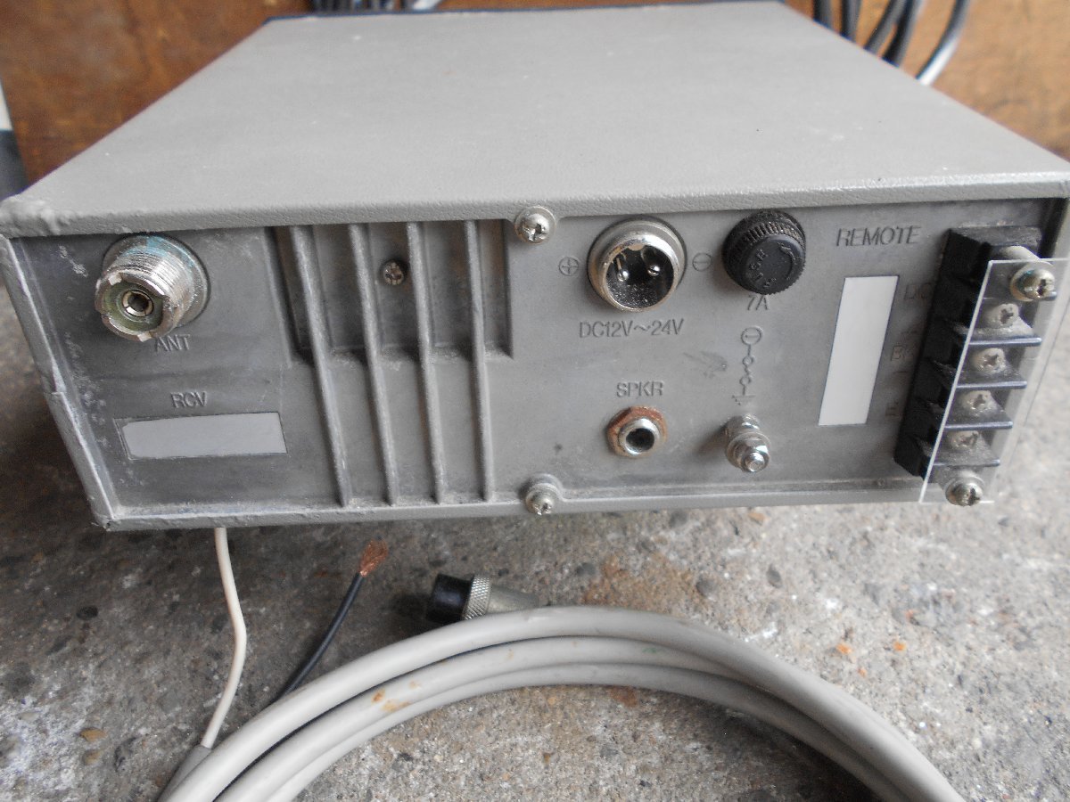 24-29 古野電気㈱ 漁業無線機 FURUNO フルノ DR-82 27MHz 1w DSB 24-29 古野電気㈱ 漁業無線機 FURUNO フルノ DR-82 27MHz 1w DSB