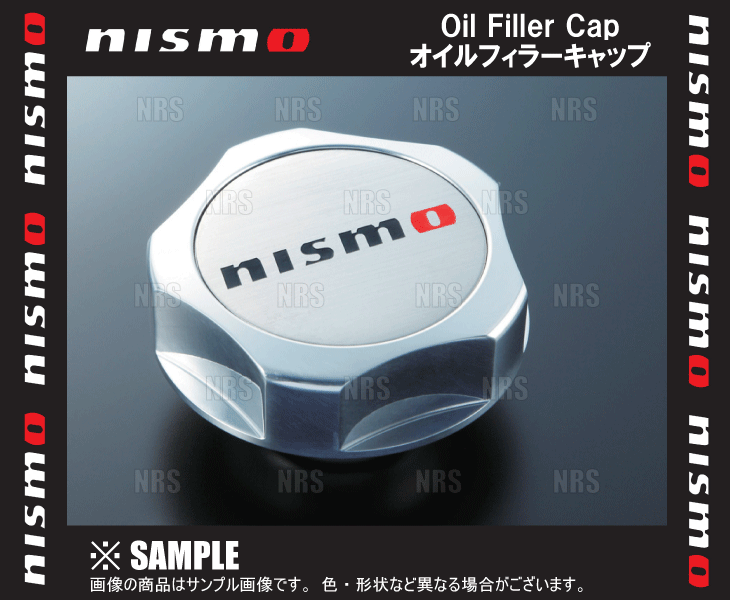 NISMO ニスモ オイルフィラーキャップ (ネジ式)　ティーダ　C11/NC11/JC11　HR15DE/MR18DE　04/9～ (15255-RN014_画像1