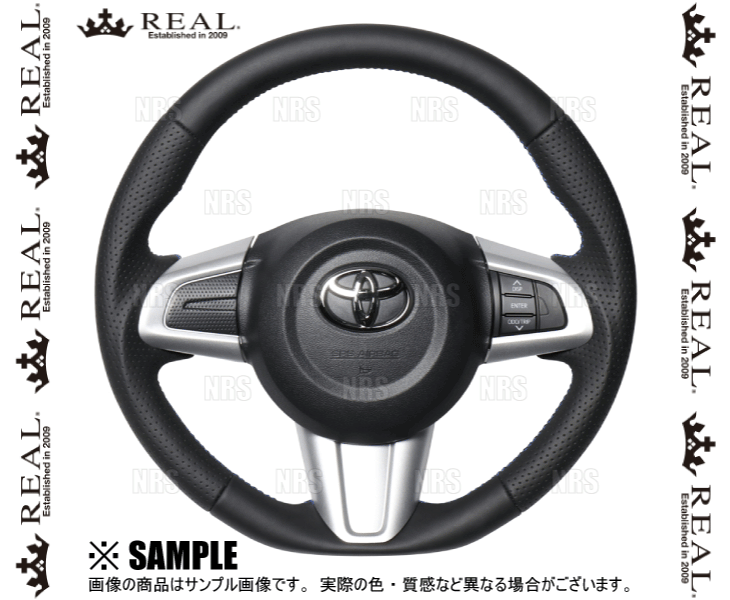 REAL レアル オリジナル (オールレザー/ブルー×ブラックユーロステッチ) ステラ/カスタム LA150F/LA160F 2014/12～ (M90-LPB-BL