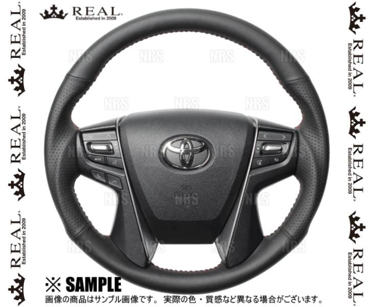 REAL レアル オリジナル (オールレザー/レッドステッチ) クラウン アスリート GRS210/GRS211/GRS214/ARS210 2012/12～ (H30-LPB-RD 31,980円
