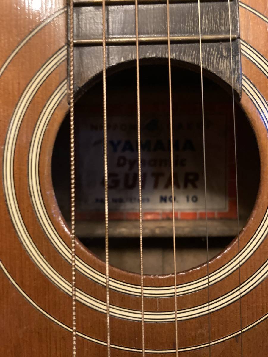 2022秋冬新作 YAMAHA Dynamic Guitar No.10 ヤマハ ダイナミックギター
