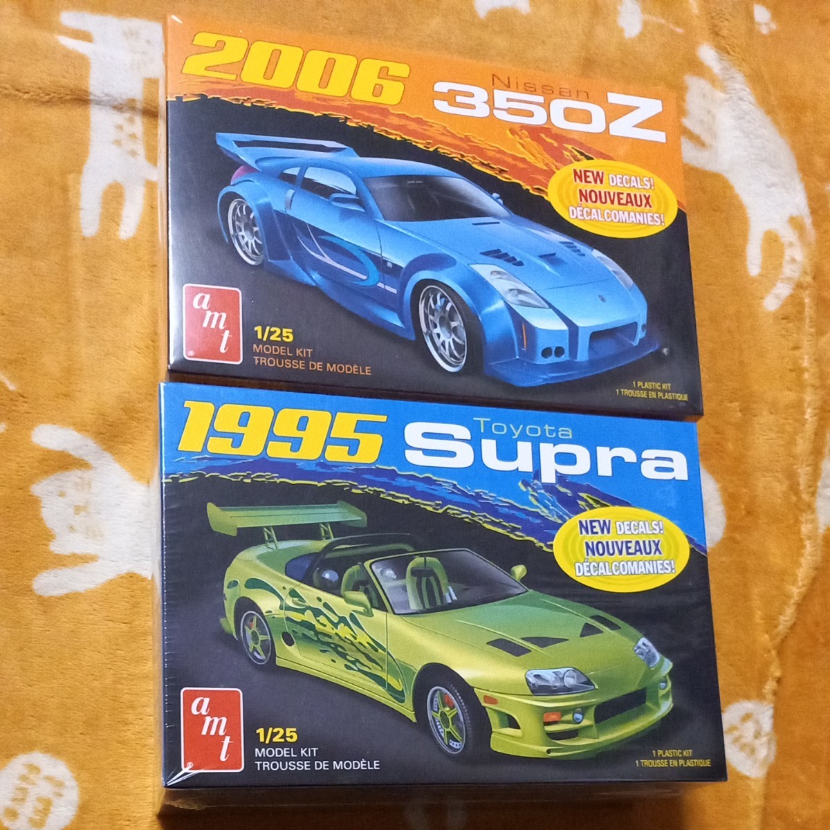 amt 1/25 1995 Toyota Supra スープラ 2006 Nissan 350Z フェアレディZ シュリンク未開封