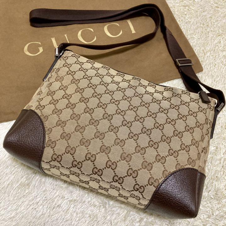 極美品】GUCCI グッチ ショルダーバッグ クロスボディ 斜め掛け 肩掛け