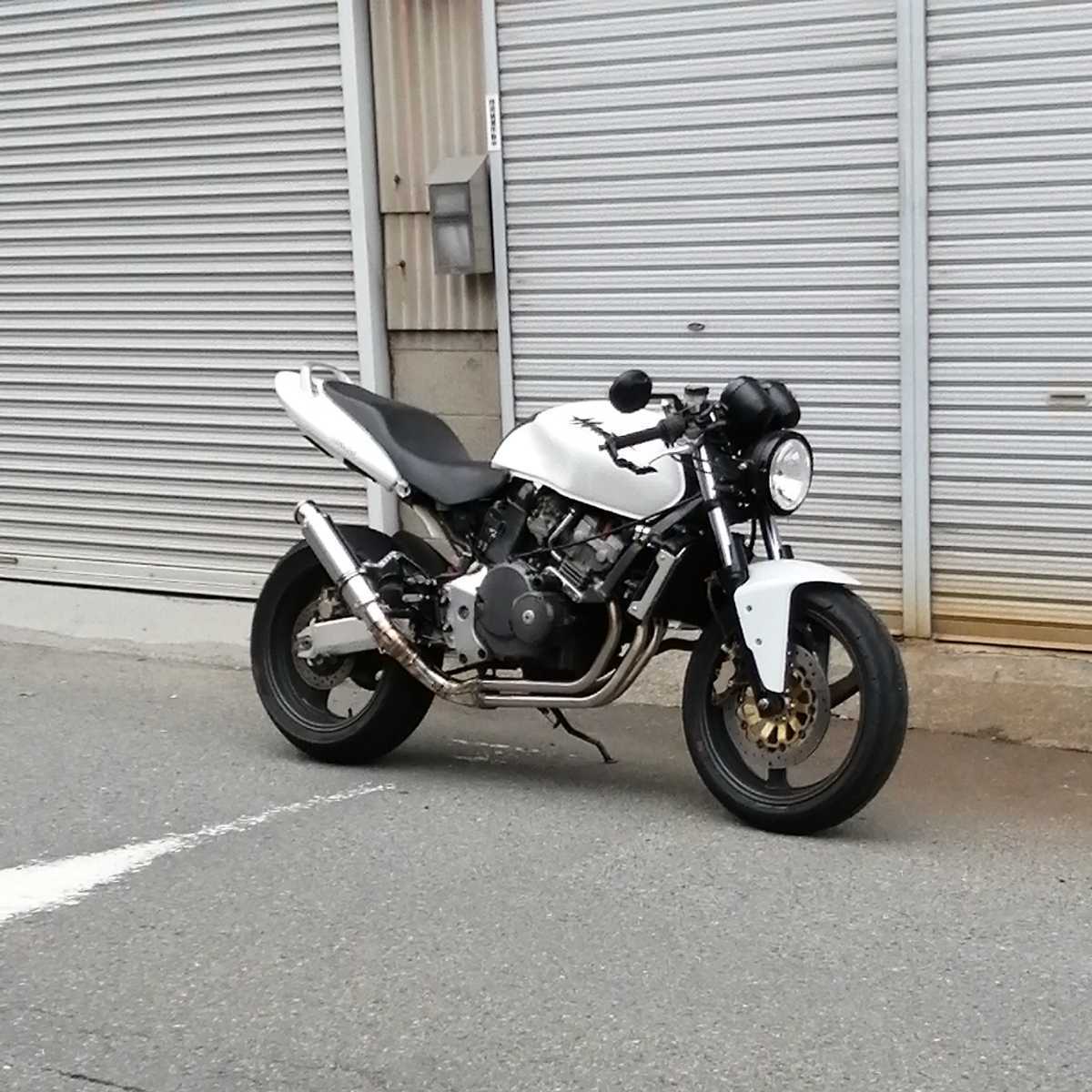 翌日発送可! 手渡し可! ホーネット250 ダウンマフラー エキパイ