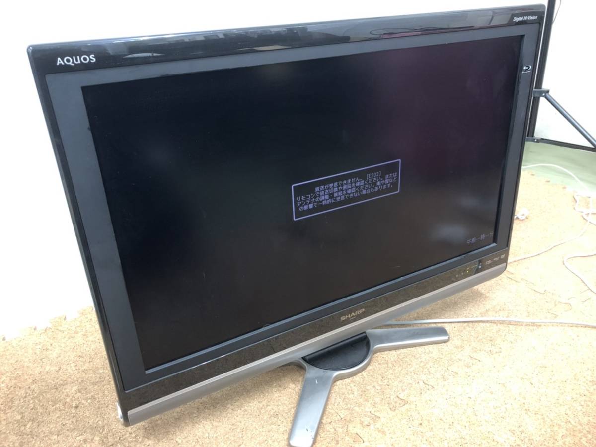 通電確認済み SHARP AQUOS 液晶テレビ LC-32DX1 内蔵ブルーレイ 32型 