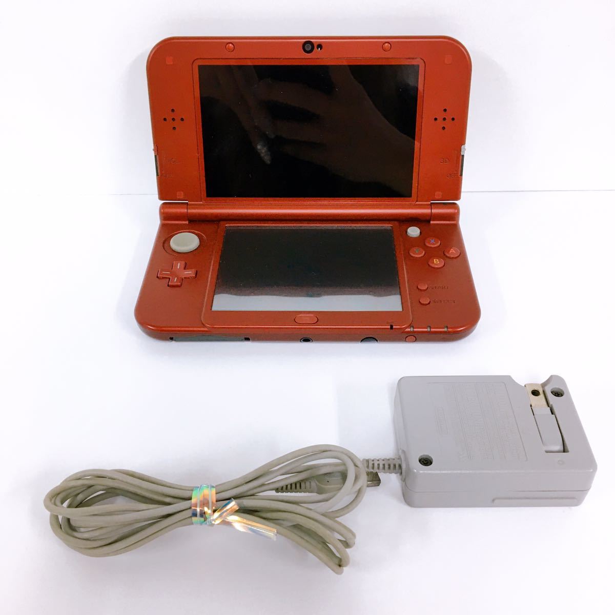 Nintendo new 3ds LL メタリックレッド＋充電器 - 家庭用ゲーム本体