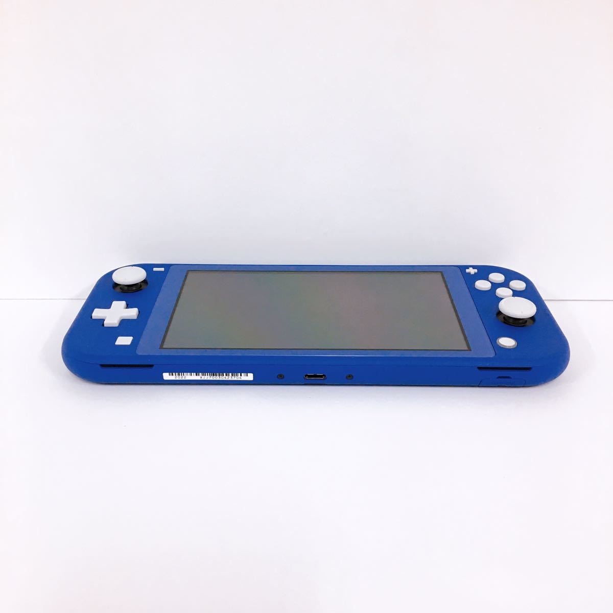33【中古】Nintendo Switch Lite ニンテンドースイッチライト HDH-001 ブルー 任天堂 動作確認 初期化済み 箱付き 現状品_画像3