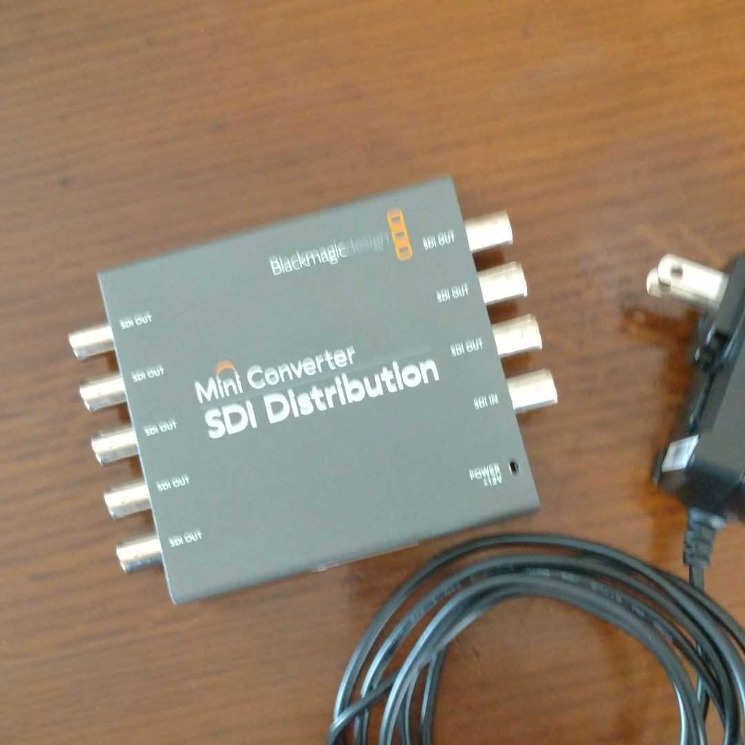 一番の Blackmagic Design コンバーター Mini Converter Analog to SDI