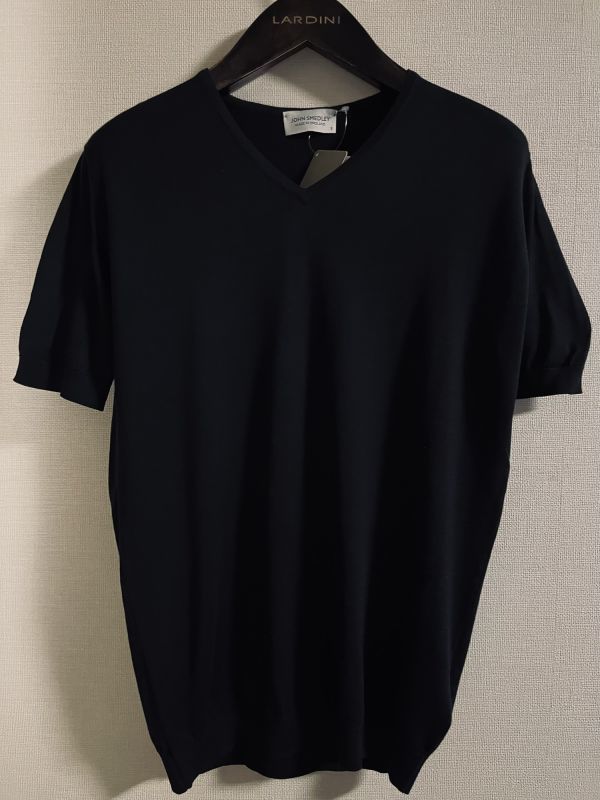 1844】新品3.2万【JOHN SMEDLEY / ジョンスメドレー S(46) 定番