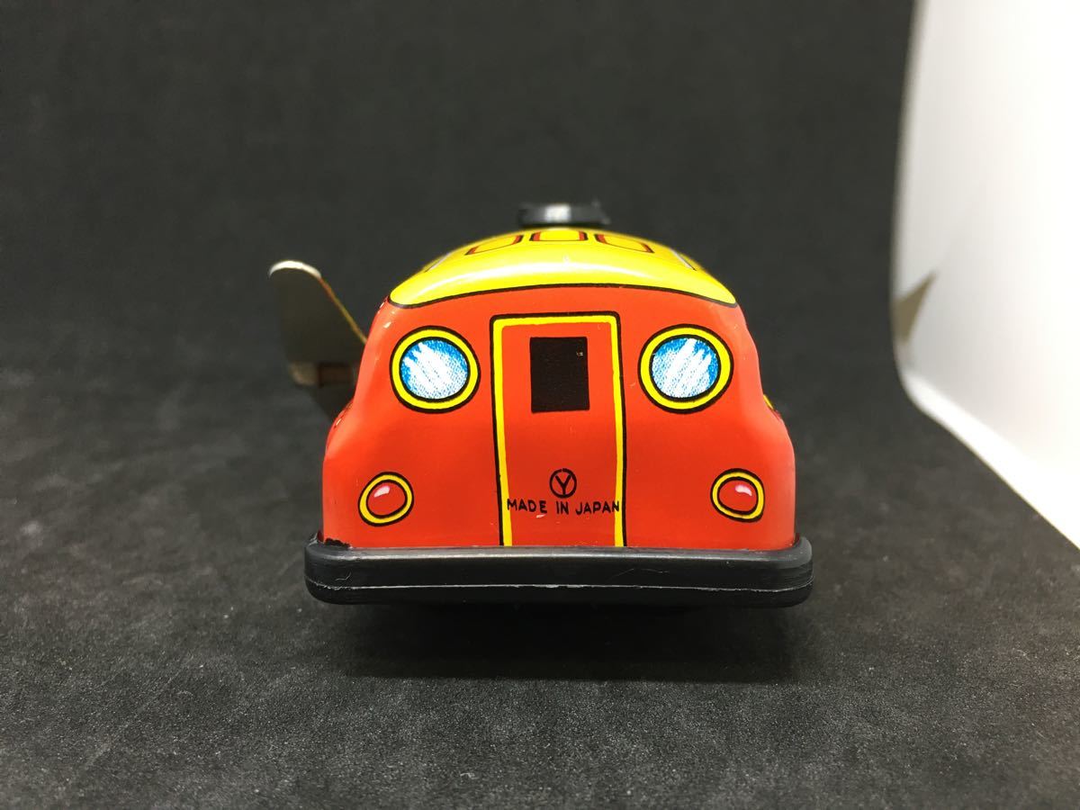 【訳あり】 ゼンマイ式 汽車 ブリキ玩具 三幸製作所 MADEINJAPAN 日本製 自動車