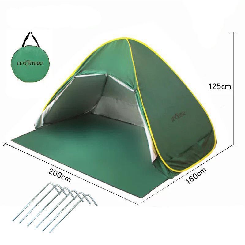 選べるカラー　ポップアップテント　ワンタッチテント　ドームテント　サンシェード　キャンプ　UV加工　日焼け止め　公園　庭遊び　テント