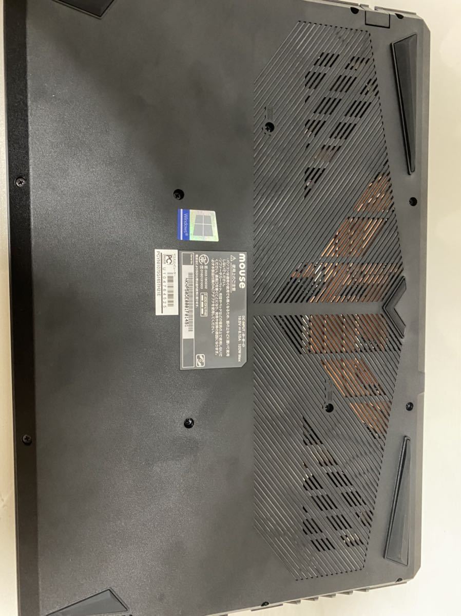 G-Tune ゲーミングノート マウスコンピューター Core i7 GTX1650Ti 4GB