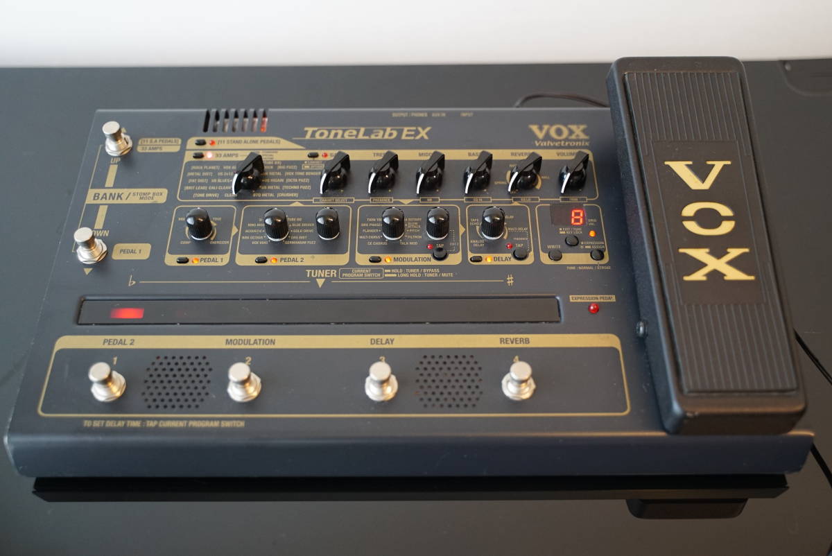 特別セール品】 VOX ヴォックス 真空管搭載 マルチ・エフェクター Tone