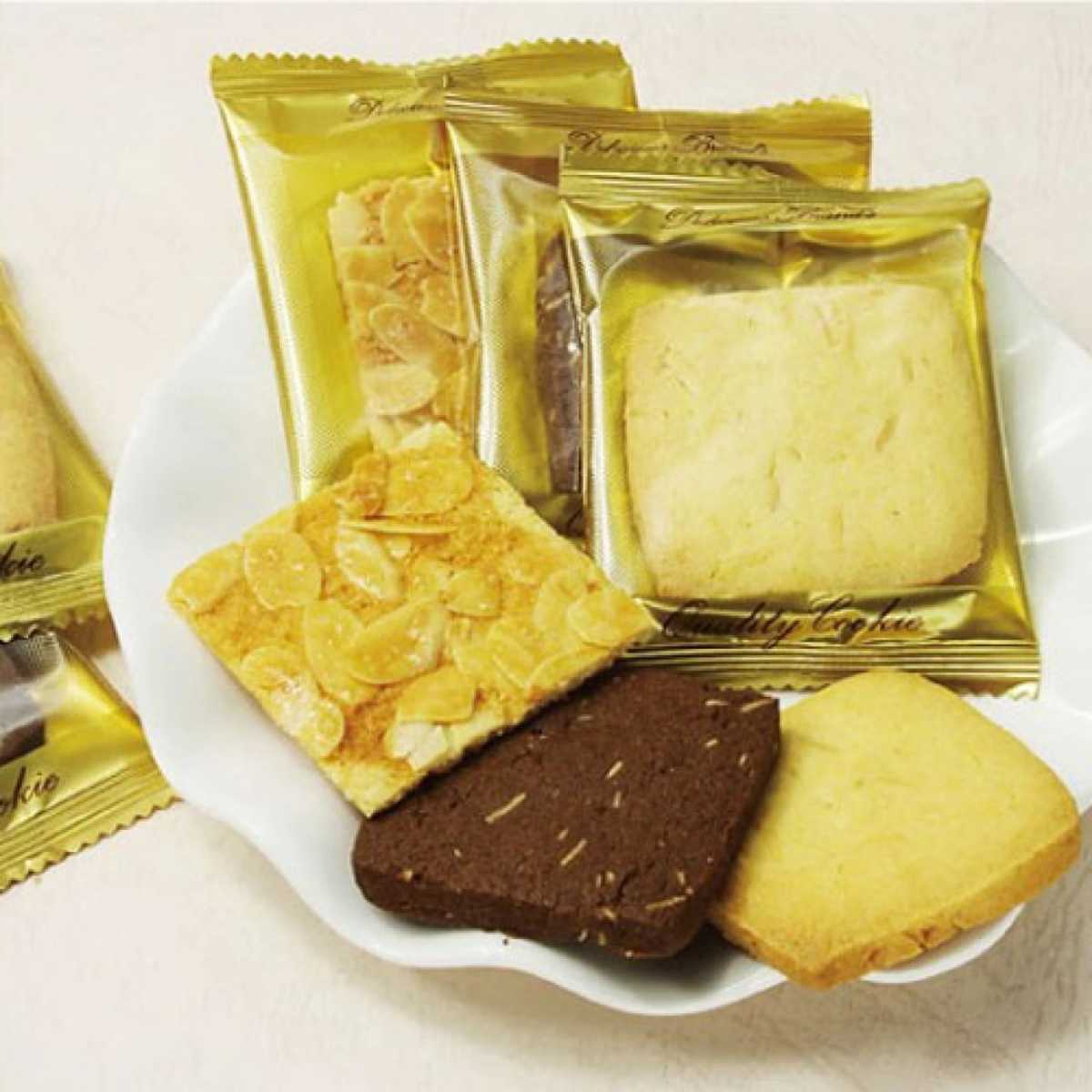 おいしい スリーアーモンドクッキー 12枚入 3種類 クッキー お菓子 焼菓子 デザート 送料350円～_画像2