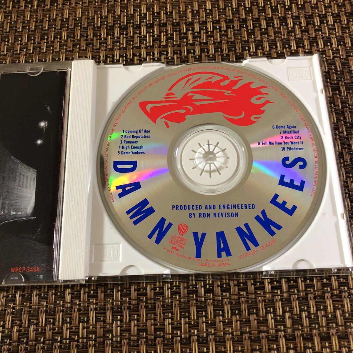 ダム・ヤンキーズ　ファーストアルバム　DAMN YANKEES 歌詞　対訳　解説　帯付き　CD_画像4