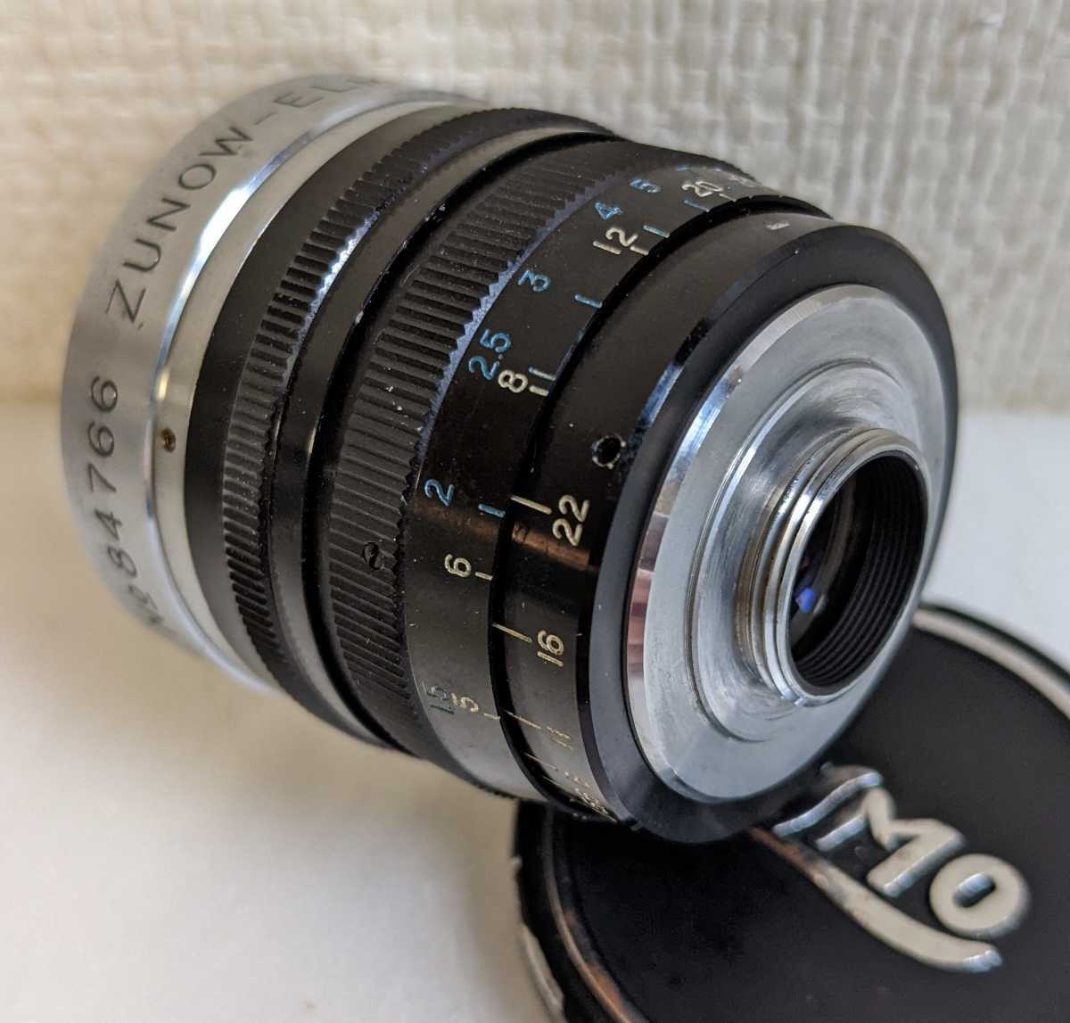 Zunow-Elmo Cine Dマウントレンズ 38mm 現状品 cnema.fr