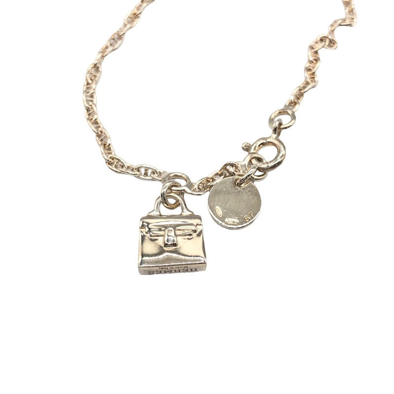 エルメス HERMES アミュレットケリーブレスレット シルバー