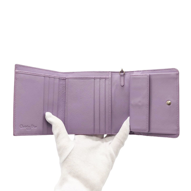 クリスチャン・ディオール Christian Dior カナージュウォレット