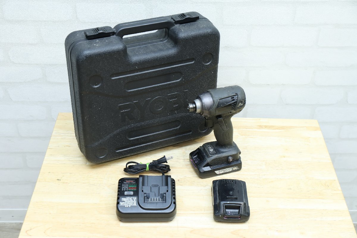 F1001】☆リョービ☆RYOBI☆充電式インパクトドライバ☆BID-1807L1