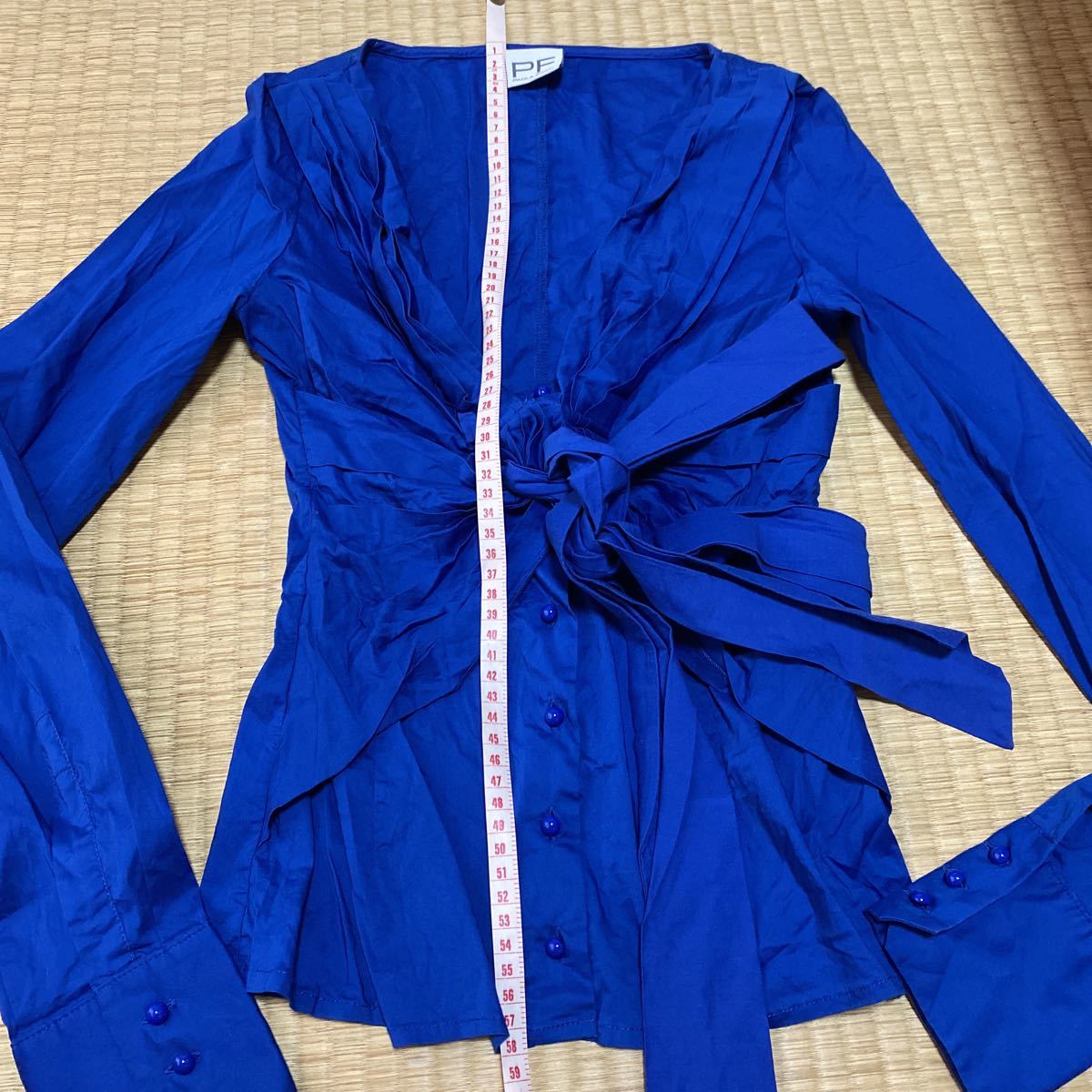 再入荷 PF by PAOLA FRANI ブラウス レディース - シャツ/ブラウス