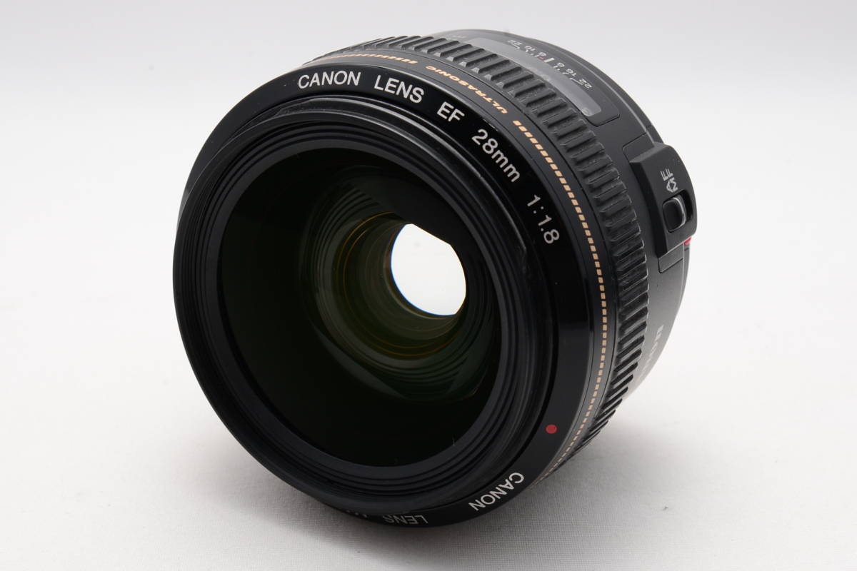Canon 単焦点レンズ EF28mm F1.8 USM フルサイズ対応