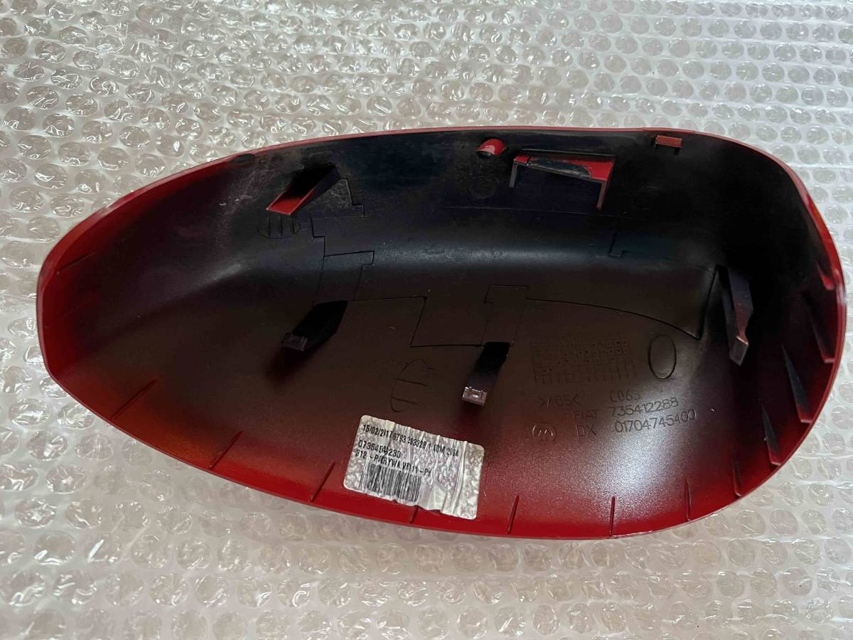  Fiat 500 500C original mirror cover mirror cap one side only used 