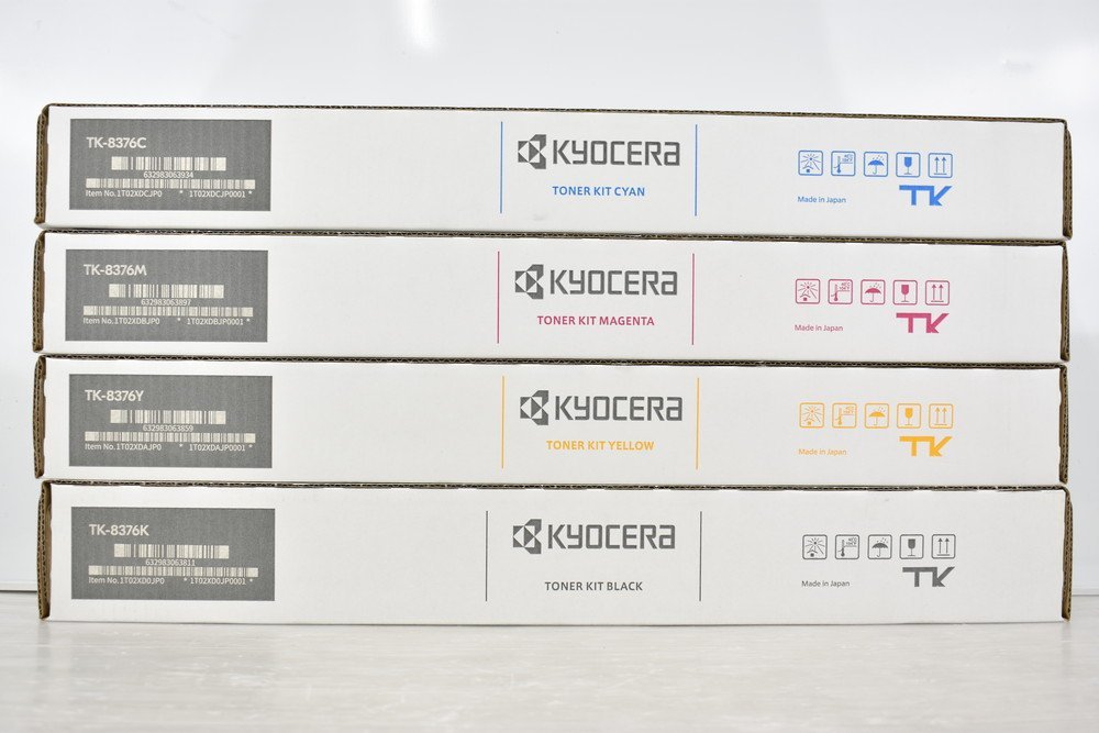 未使用 KYOCERA 純正 京セラ トナー TK-8376 4色セット 20N20841