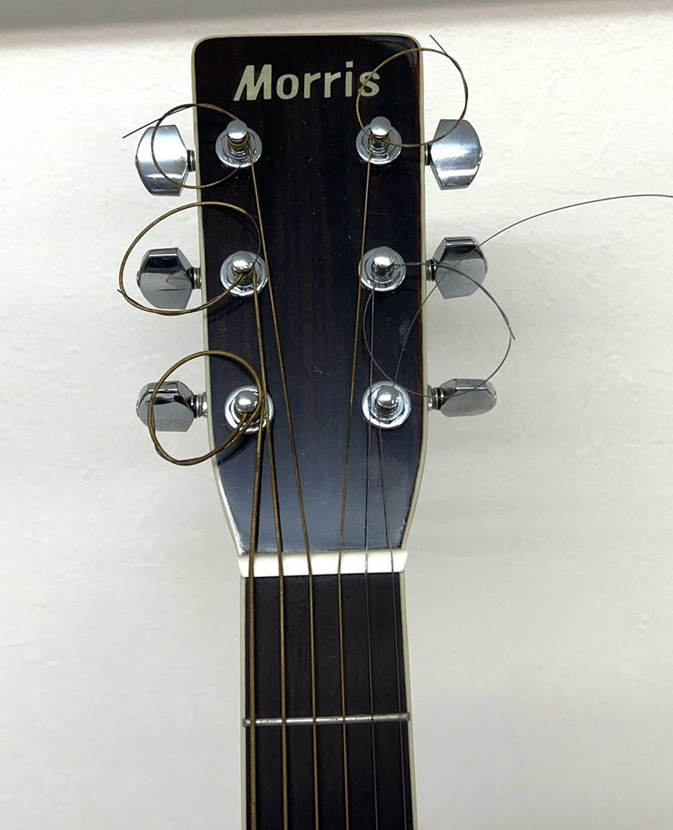 Morris モーリス W-30 フォーク アコースティックギター ハードケース