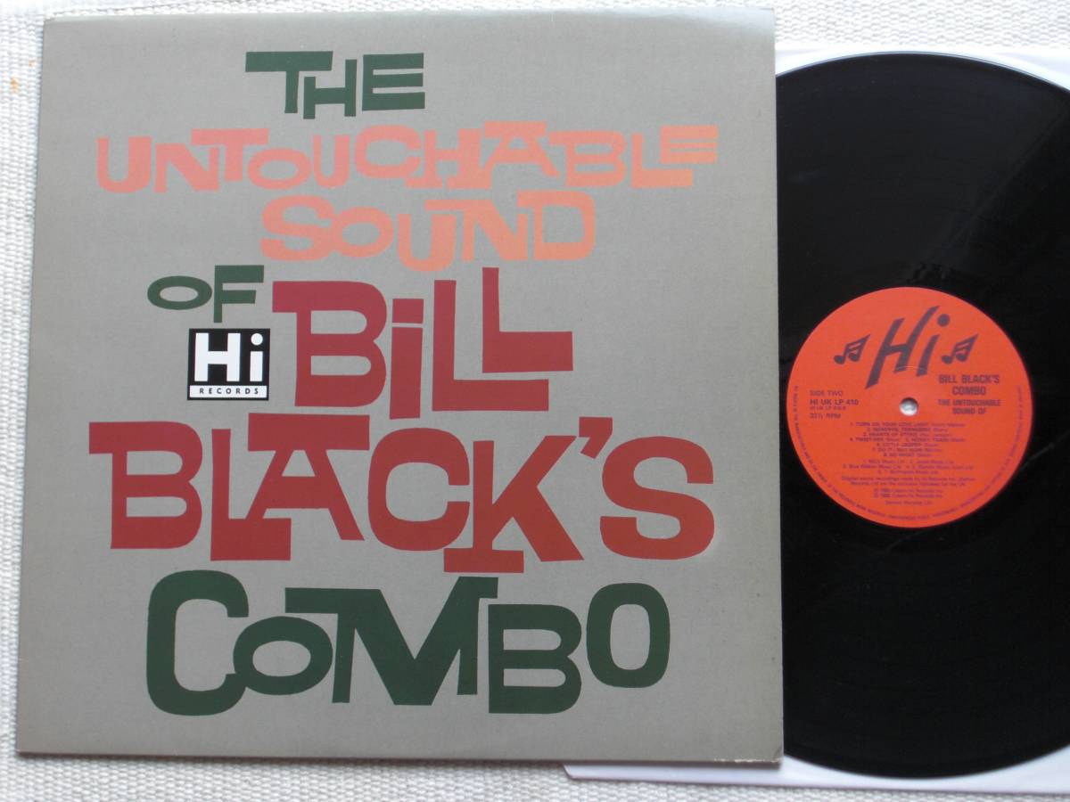 UK盤LP　Bill Black's Combo ／ The Untouchable Sound Of Bill Black's Combo （Hi Records HI UK LP 410 ）　_画像1