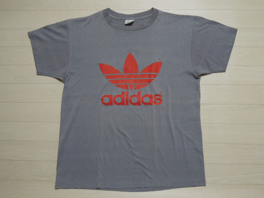 adidas USA製 Tシャツ アディダス（検）サチモス ATP RUN DMC ビンテージ Suchmos オリジナル 80年代 80's デカロゴ