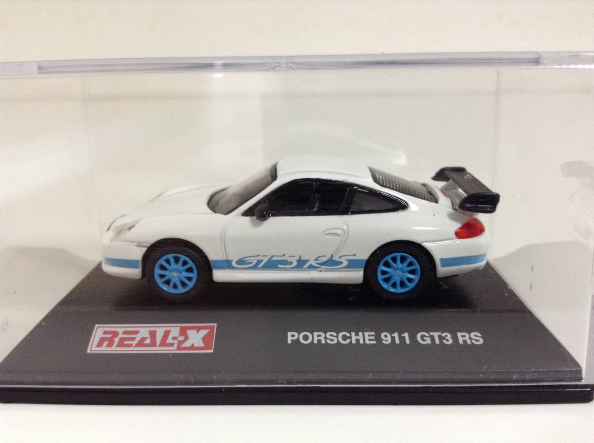 PORSCHE ポルシェ911 GT3 RS 996 後期型 2003年式~ 1/72 REAL-X ミニカー 送料￥220_911GT3 RS 996後期型 1/72 REAL-X