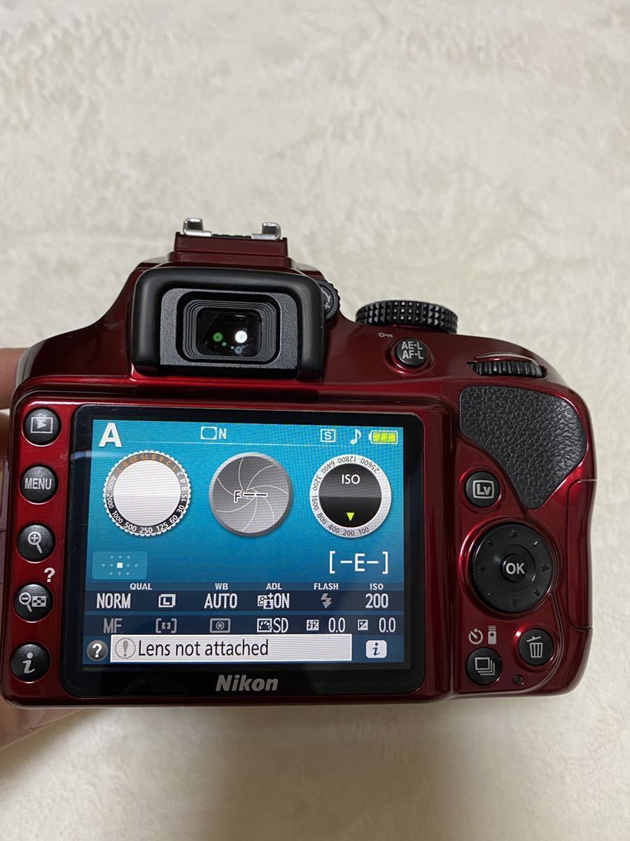 Nikon ニコン D3400 ダブルズームキット+レンズ2本 (美品