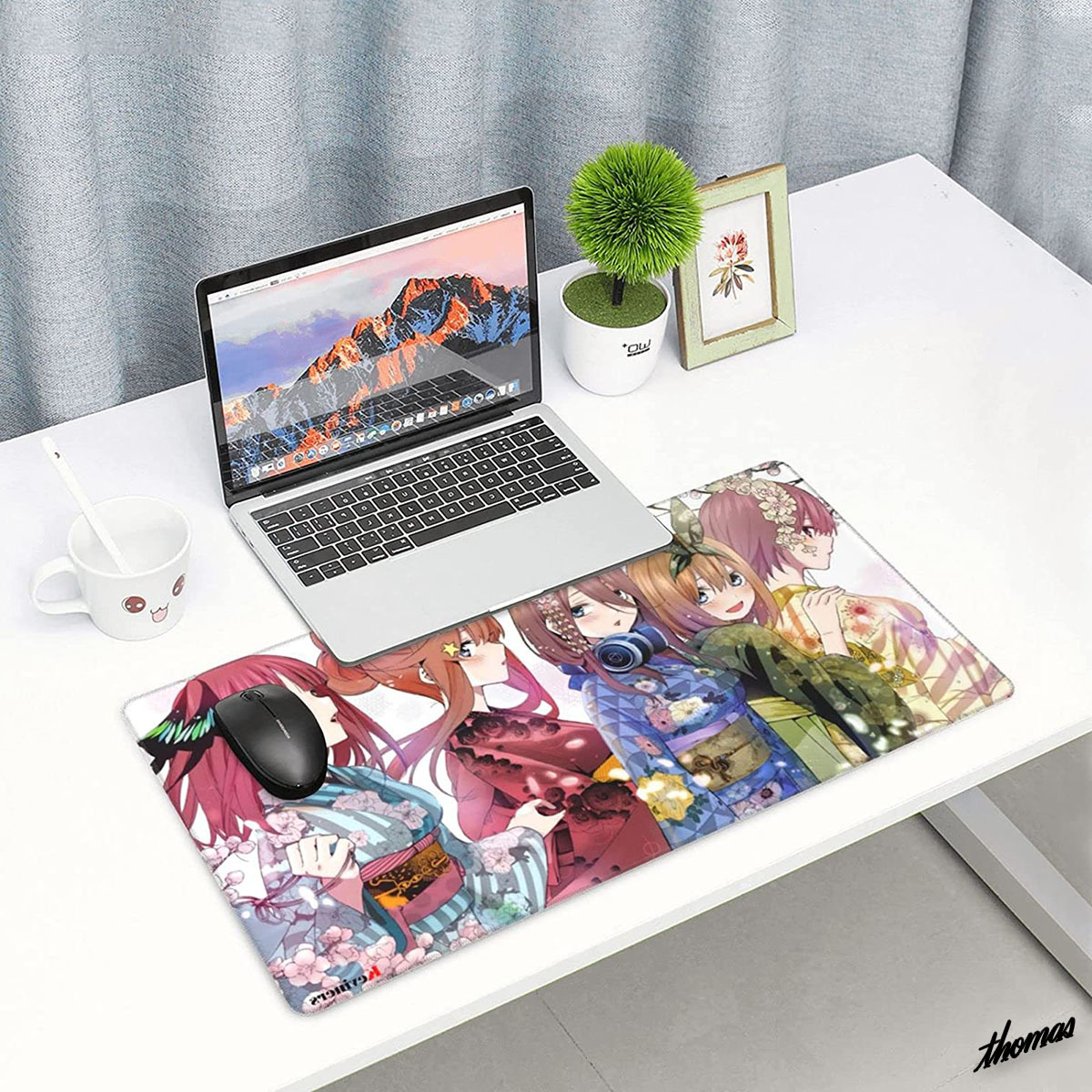 着物バージョン 五等分の花嫁 プレイマット マウスパッド デスク 着物バージョン 五等分の花嫁 プレイマット マウスパッド デスク