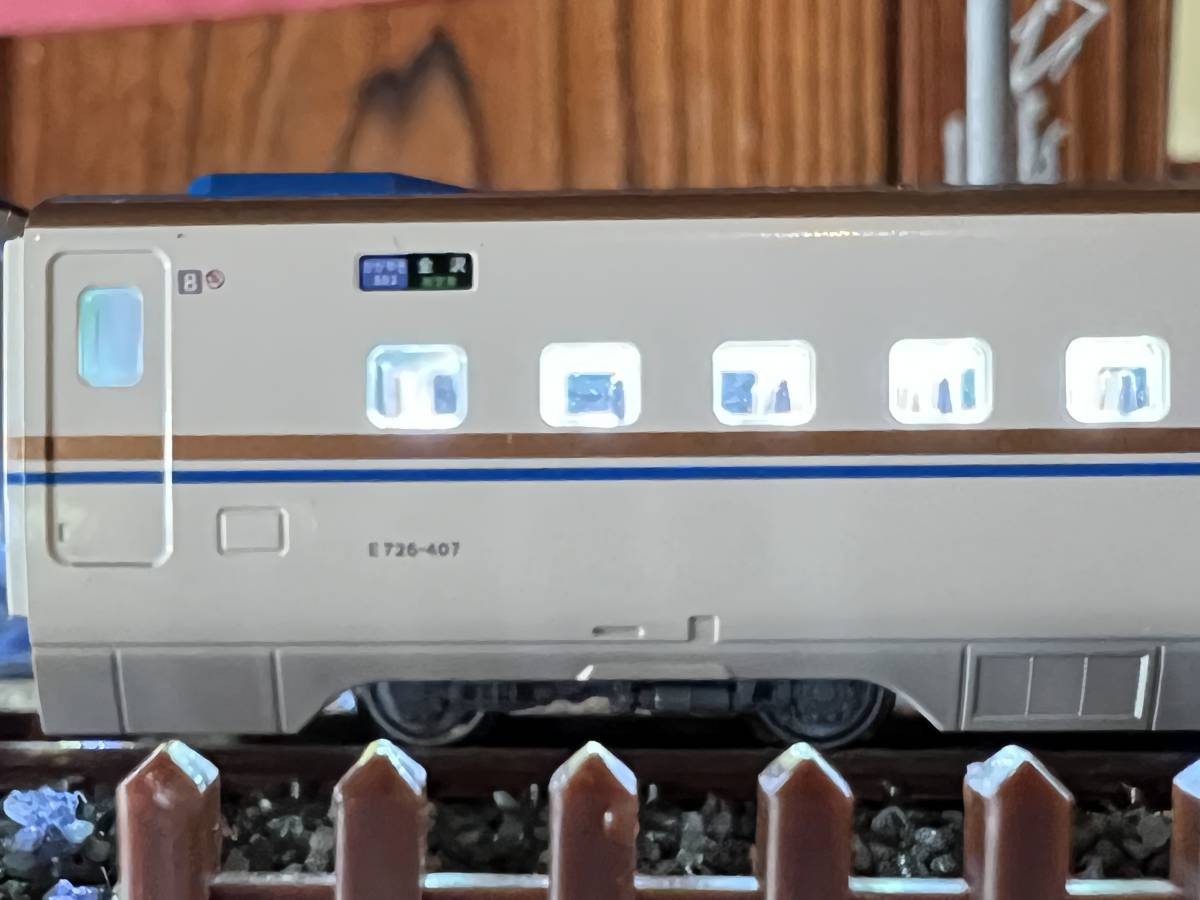 KATO E7系 北陸新幹線「かがやき」6両 中古 室内灯付き