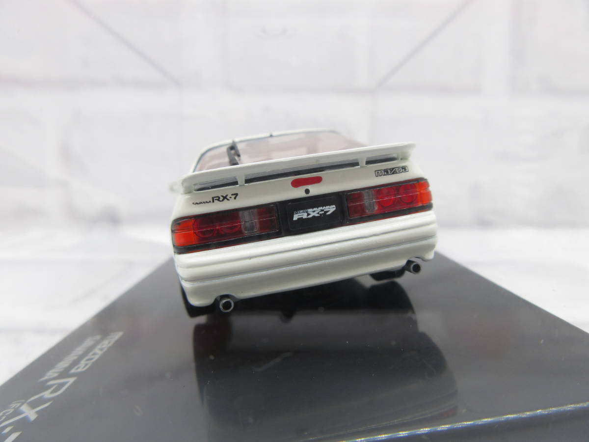 ミニカー　1/43　MTECH　エムテック　マツダ　サバンナRX-７　FC3S　ホワイト　モデルカー_画像4