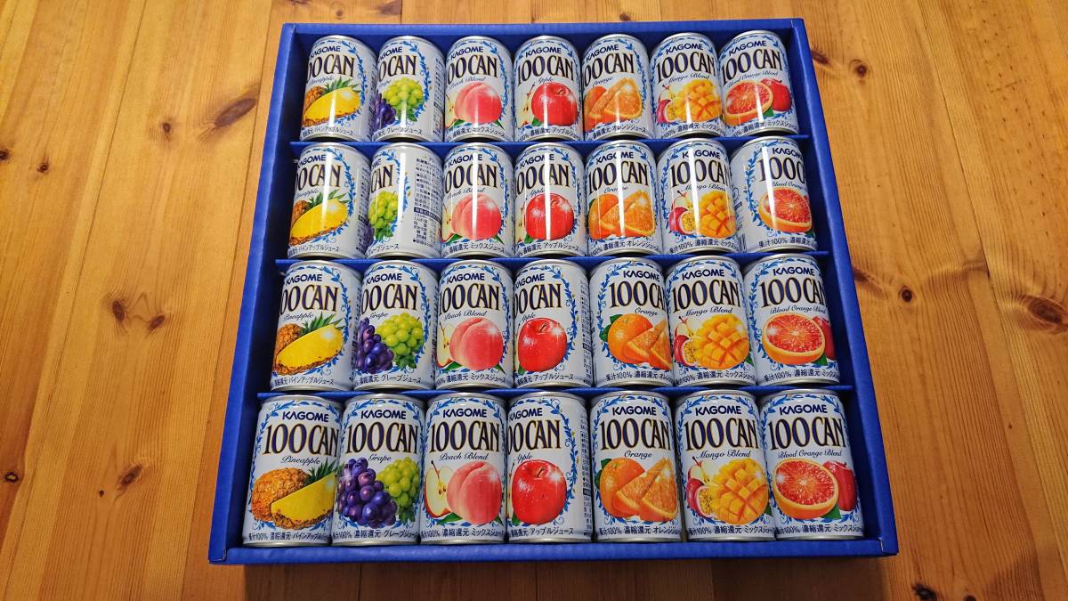 カゴメ　フルーツジュースギフト　１６０g（１缶）　２８缶入り_画像1
