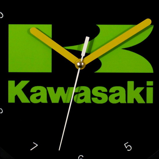 KW2 カワサキ Kawasaki バイク 掛け時計 バルカン ニンジャ ボイジャー ゼファー GPZ ザンザス カワサキ関連 バイク関連 バリオス マッハ３