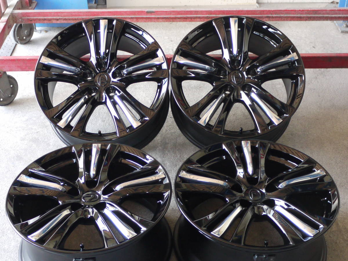  Lexus GS 450h 19 series previous term original 18×8.0J+45/5H/114.3.7 hub diameter 60. conform Crown Alphard Vellfire and so on other 4ps.@!