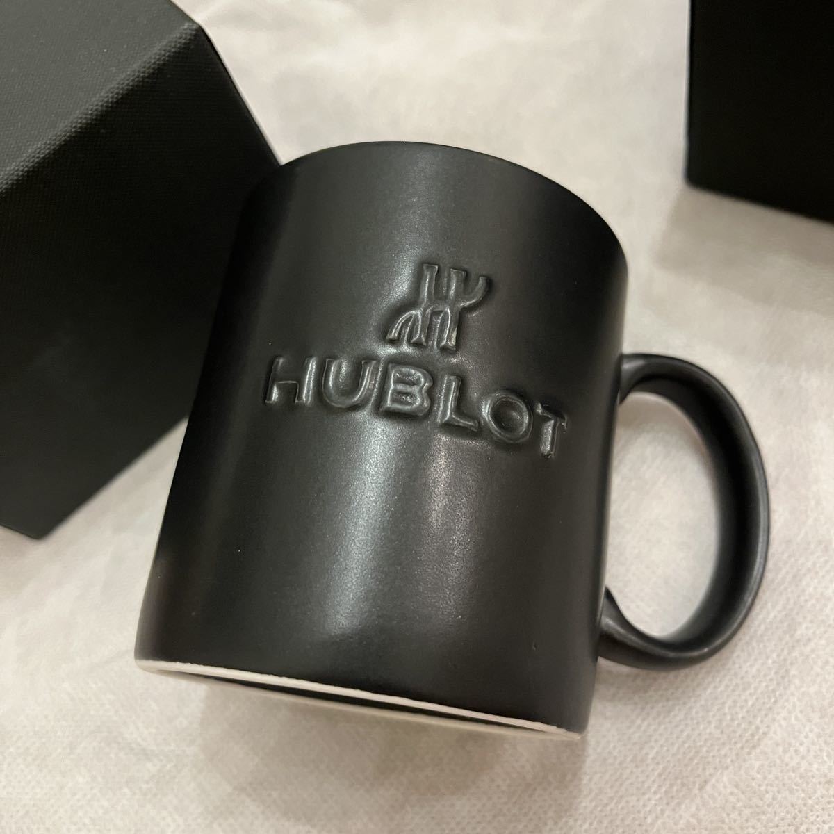 新品 HUBLOT ウブロ マグカップ ノベルティ マグ 黒 ブラック 新品 HUBLOT ウブロ マグカップ ノベルティ マグ 黒 ブラック