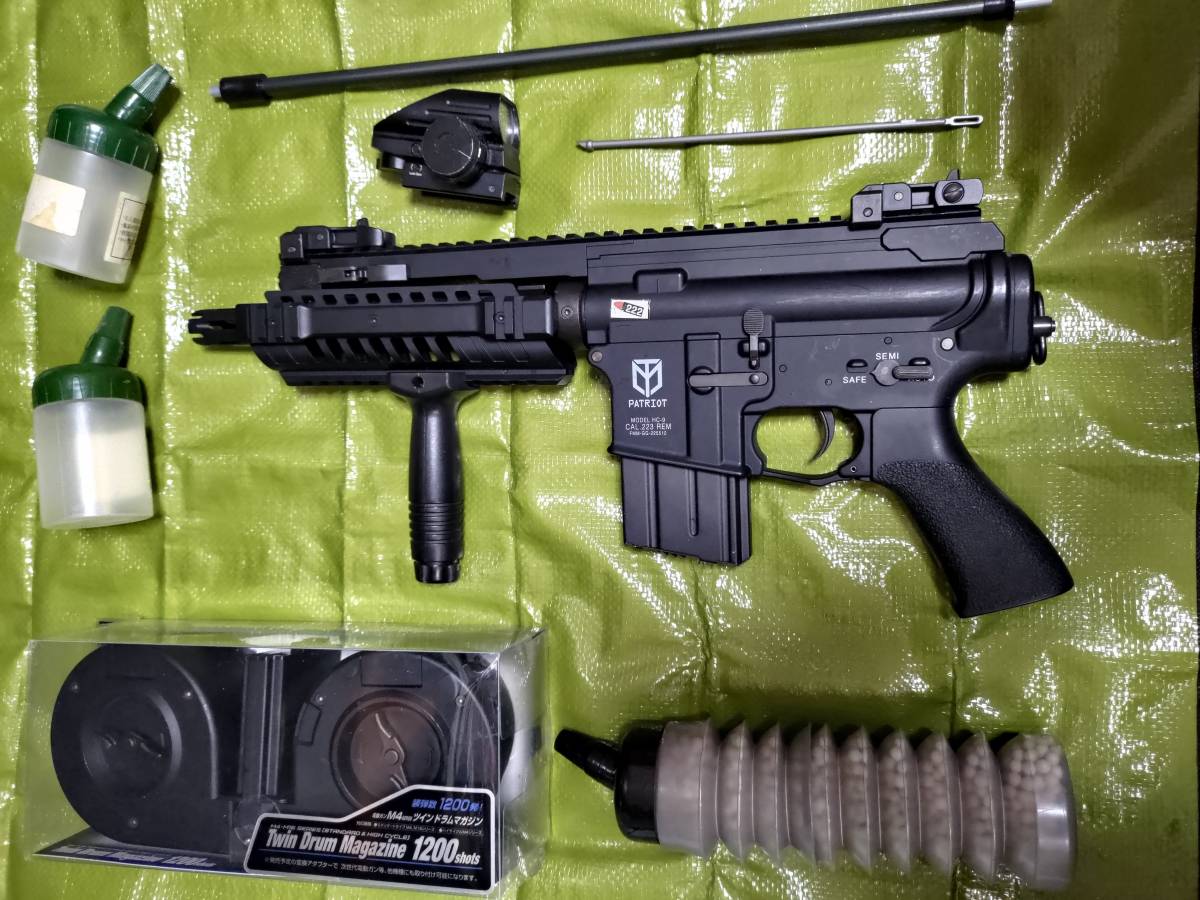 送料無料】電動ガン “M4 パトリオット HC” “P90” “グロック” 他サバゲ
