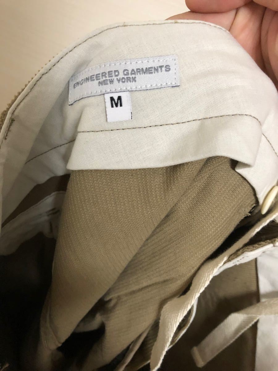 タグ付新品 FATIGUE SHORT 14W CORDUROY M KHAKI ファティーグショーツ
