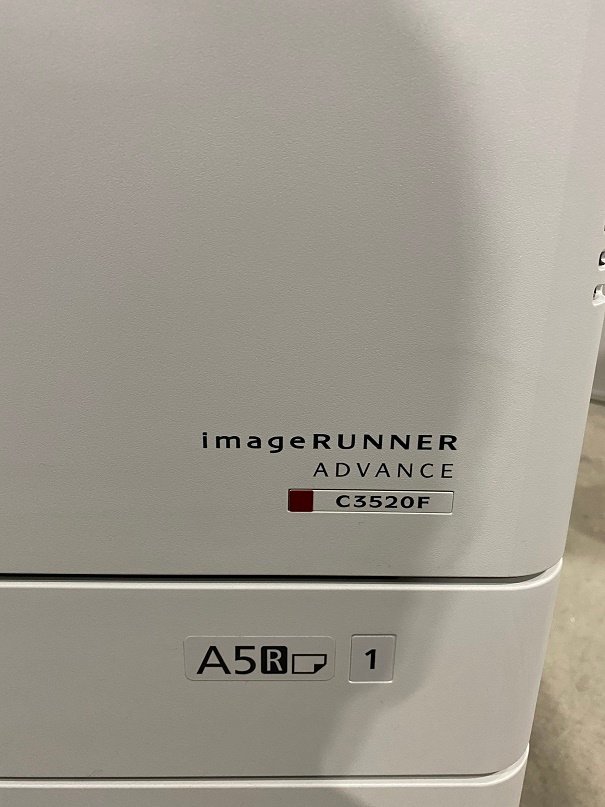 カウンター極少!!キヤノンフルカラー複合機 iRADVC3520F 2