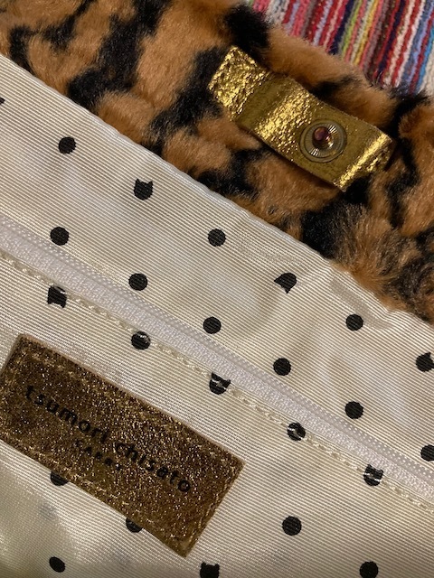 TSUMORI CHISATO Tsumori Chisato large fake fur tote bag BAG leopard print 