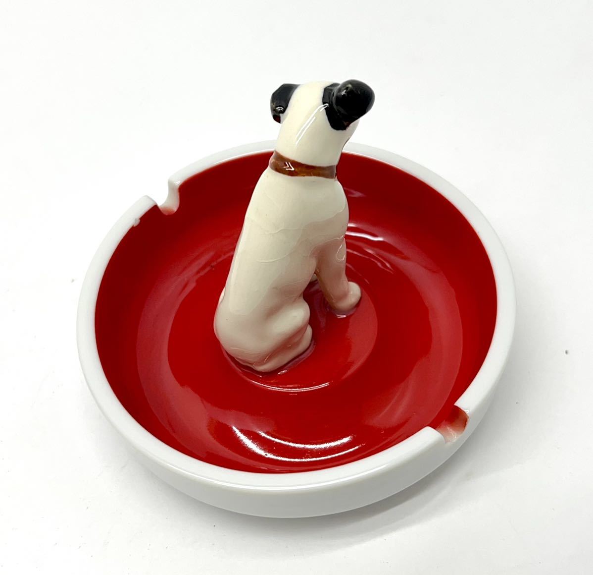 Victor ビクター ニッパー犬 灰皿 元箱 ビクター犬 ノベルティ コレクション グッズ 置物 オブジェ 昭和レトロ 兵庫県姫路市から 38