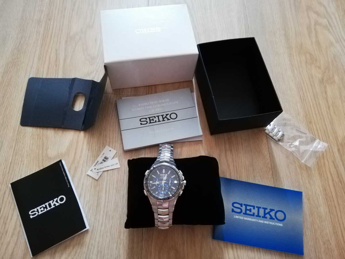 SEIKO セイコー 海外モデル コーチュラ s SG009 電波 ソーラー | www