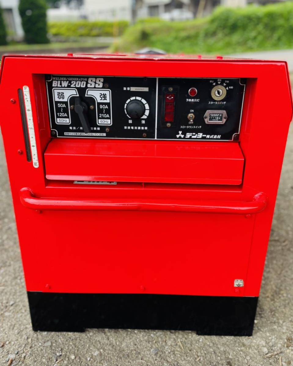 デンヨー DENYO ディーゼルエンジンウェルダー BLW-200SS デンヨー DENYO ディーゼルエンジンウェルダー BLW-200SS