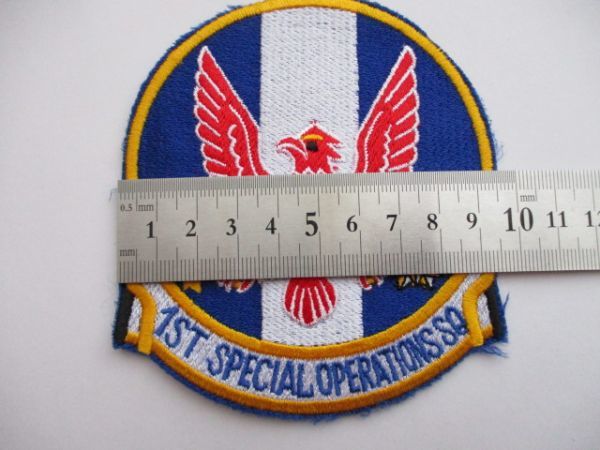 【送料無料】アメリカ空軍1ST SPECIAL OPERATIONS SQ第1特殊作戦飛行隊AFSOCパッチ刺繍ワッペン/AIR FORCE米空軍USAF米軍USミリタリー M47_画像10