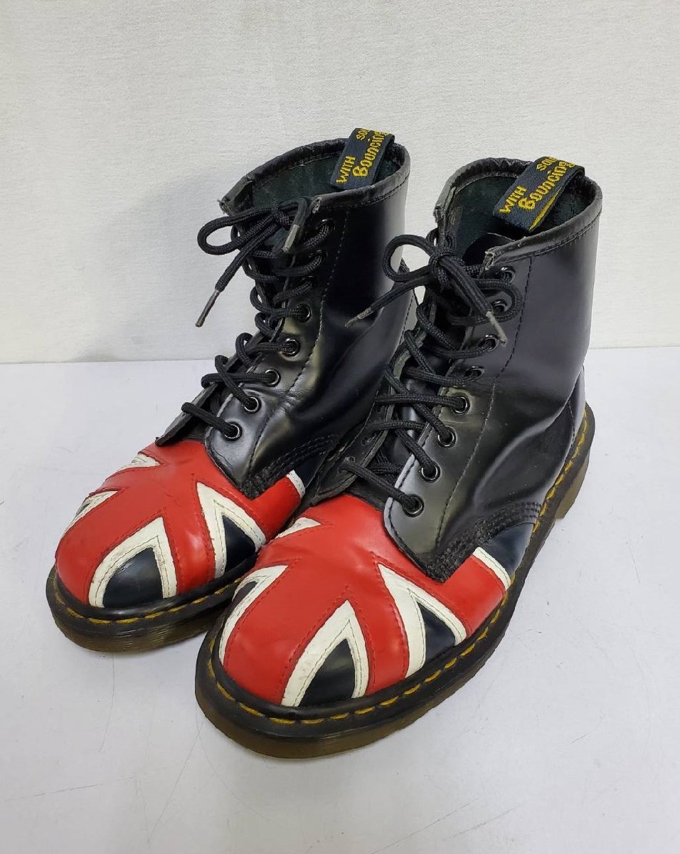 期間限定お試し価格】 Dr.Martensのユニオンジャックブーツ filigree